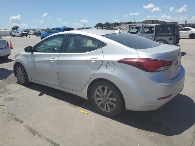 5NPDH4AEXEH490016 - 2014 HYUNDAI ELANTRA SE SILVER photo 2