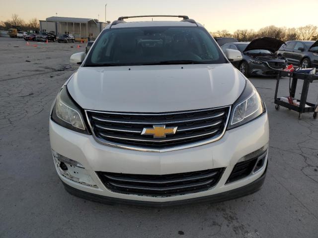 1GNKVJKD8FJ190964 - 2015 CHEVROLET TRAVERSE LTZ WHITE photo 5