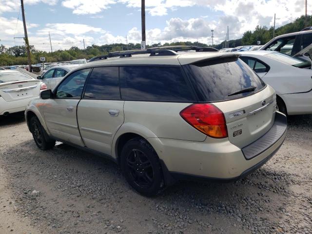 4S4BP68C754313998 - 2005 SUBARU LEGACY OUTBACK 2.5 XT BEIGE photo 2