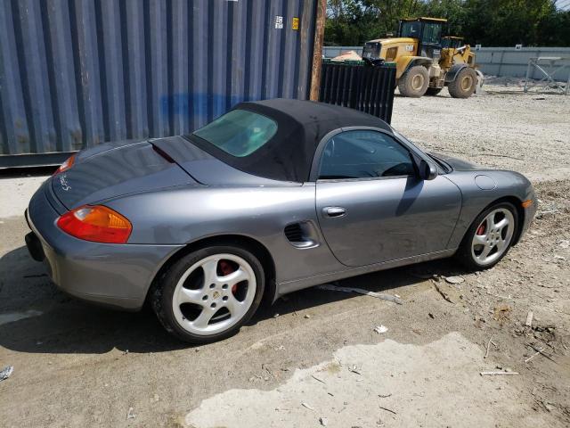 WP0CB29802U662989 - 2002 PORSCHE BOXSTER S GRAY photo 3