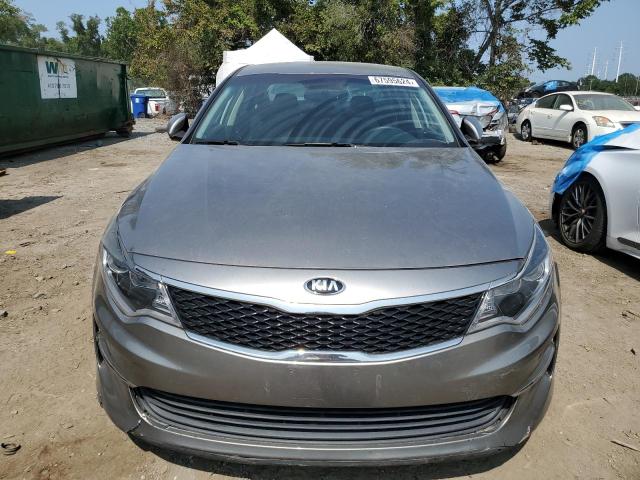 5XXGT4L33GG090384 - 2016 KIA OPTIMA LX GRAY photo 5