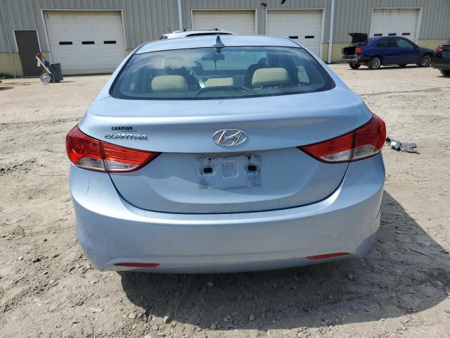 KMHDH4AE4CU413480 - 2012 HYUNDAI ELANTRA GLS TEAL photo 6