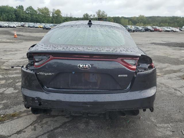 KNAE45LC0J6028552 - 2018 KIA STINGER GT1 CHARCOAL photo 6