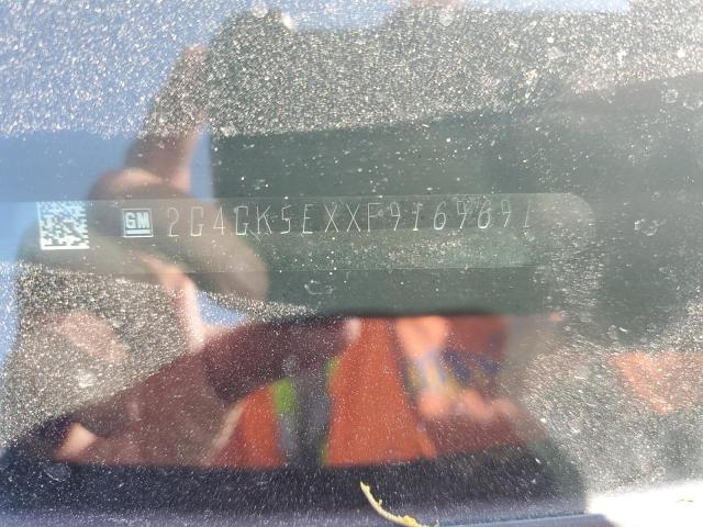 2G4GK5EXXF9169691 - 2015 BUICK REGAL 黑色 照片 12