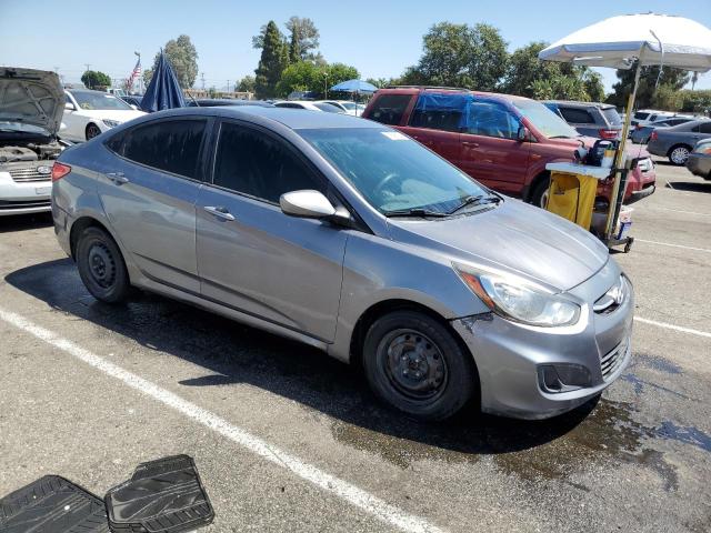 KMHCT4AE7EU620698 - 2014 HYUNDAI ACCENT GLS GRAY photo 4