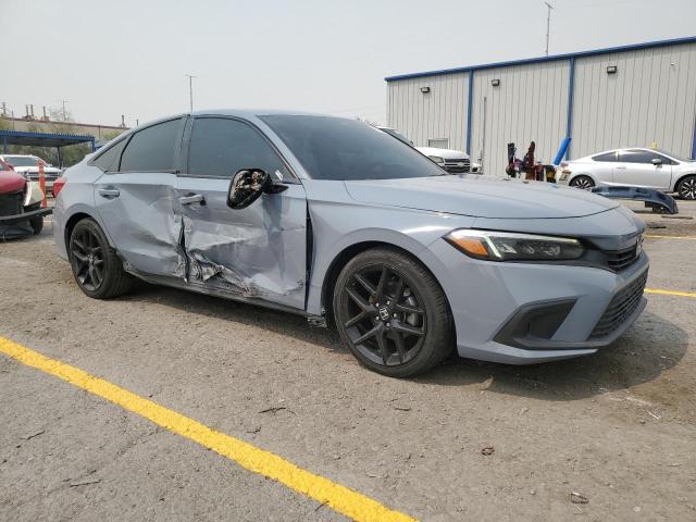 2HGFE2F51NH519623 - 2022 HONDA CIVIC SPORT GRAY photo 4