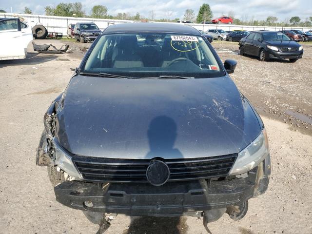 3VW2K7AJ7DM316935 - 2013 VOLKSWAGEN JETTA BASE 蓝色 照片 5