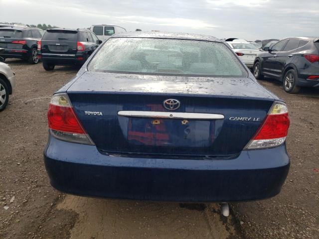 4T1BE32K96U147943 - 2006 TOYOTA CAMRY LE BLUE photo 6