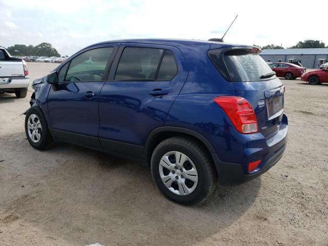 3GNCJKSB6HL207289 - 2017 CHEVROLET TRAX LS BLUE photo 2