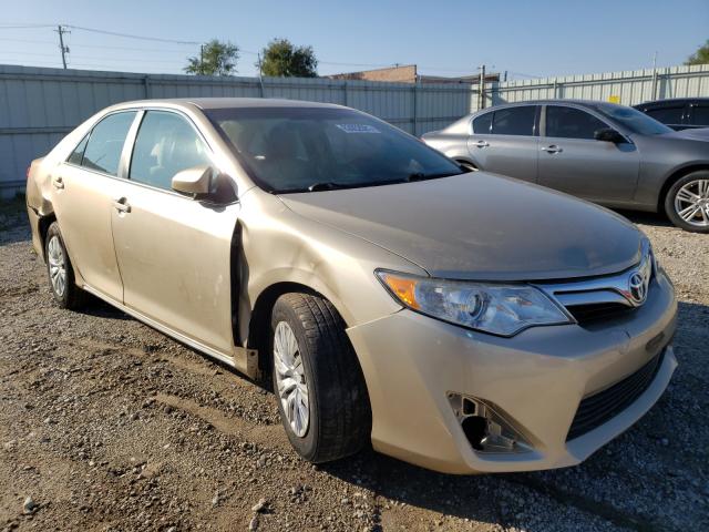 4T1BF1FK2CU040966 - 2012 TOYOTA CAMRY BASE GOLD photo 1