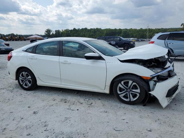 19XFC2F50JE033962 - 2018 HONDA CIVIC LX WHITE photo 4