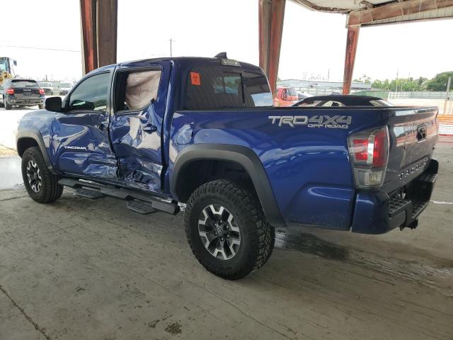 3TMCZ5AN2PM566968 - 2023 TOYOTA TACOMA DOUBLE CAB BLUE photo 2