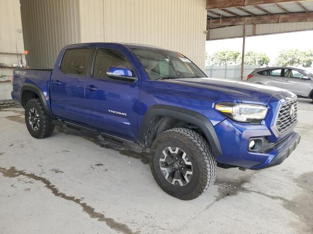 3TMCZ5AN2PM566968 - 2023 TOYOTA TACOMA DOUBLE CAB BLUE photo 4