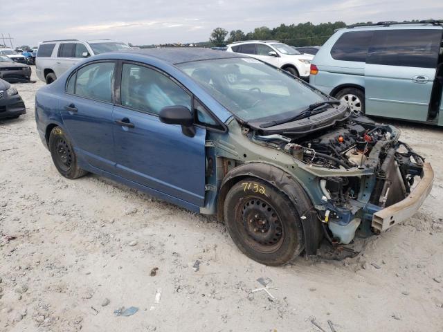 2HGFA16349H328837 - 2009 HONDA CIVIC VP BLUE photo 4