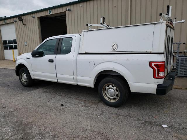 1FTEX1CF8FKD30344 - 2015 FORD F150 SUPER CAB WHITE photo 2