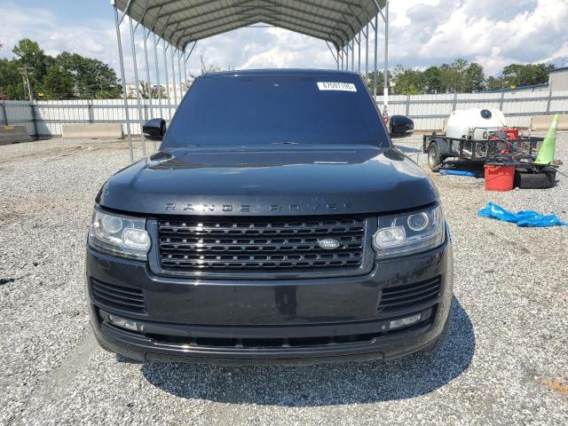 SALGV3TF4EA194737 - 2014 LAND ROVER RANGE ROVER AUTOBIOGRAPHY BLACK photo 5