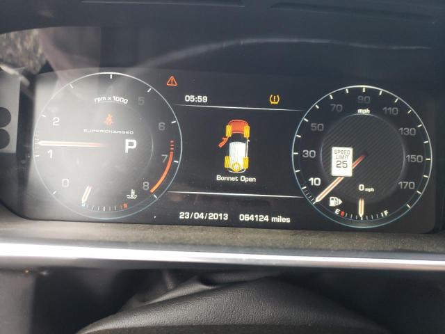 SALGV3TF4EA194737 - 2014 LAND ROVER RANGE ROVER AUTOBIOGRAPHY BLACK photo 9