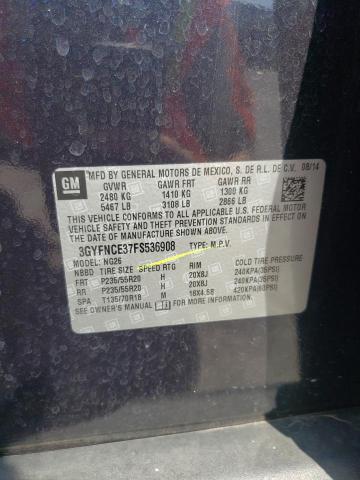 3GYFNCE37FS536908 - 2015 CADILLAC SRX PERFORMANCE COLLECTION Көк фото 13