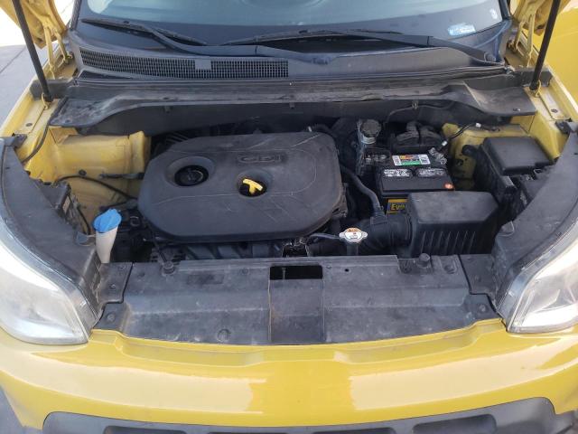 KNDJP3A52E7023175 - 2014 KIA SOUL + YELLOW photo 11