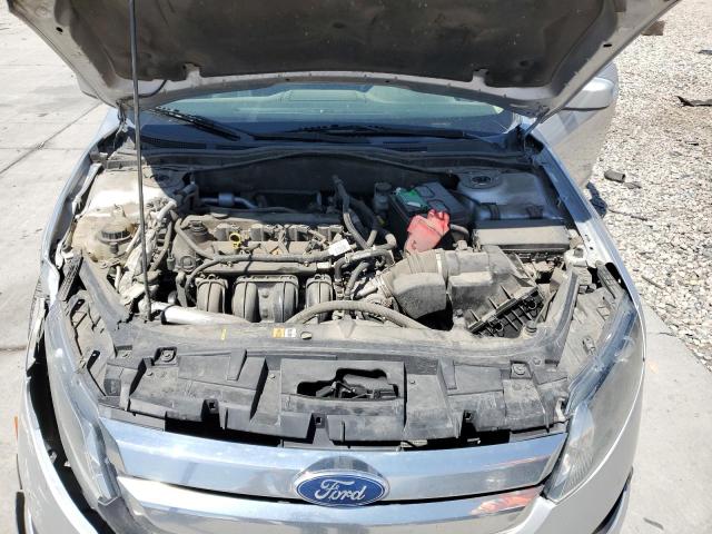 3FAHP0HA6BR309878 - 2011 FORD FUSION SE SILVER photo 11