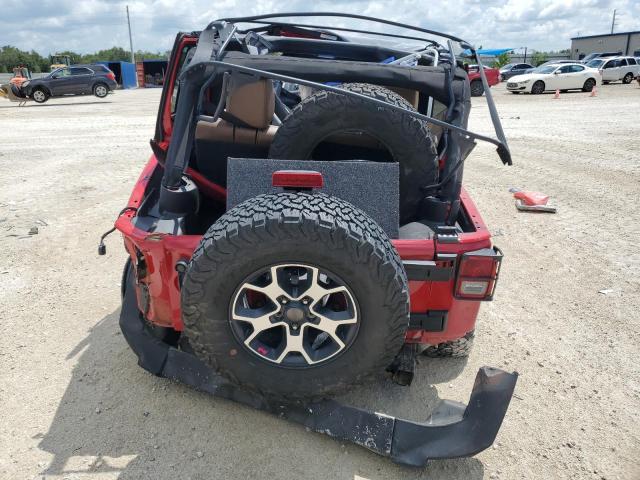 1J4HA5H1XBL504173 - 2011 JEEP WRANGLER U SAHARA RED photo 6