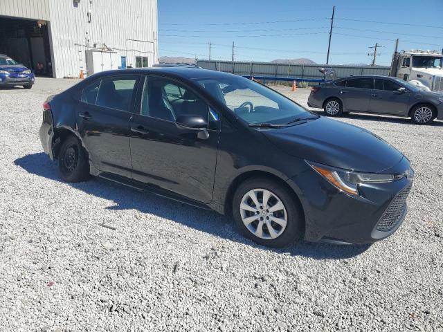 5YFEPMAE8MP190189 - 2021 TOYOTA COROLLA LE BLACK photo 4