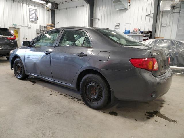 2T1BU4EE6AC216757 - 2010 TOYOTA COROLLA BASE CHARCOAL photo 2
