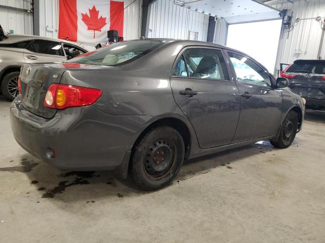 2T1BU4EE6AC216757 - 2010 TOYOTA COROLLA BASE CHARCOAL photo 3