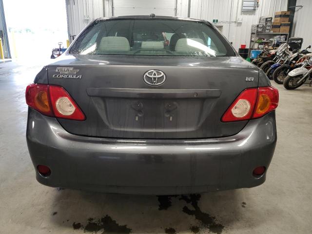 2T1BU4EE6AC216757 - 2010 TOYOTA COROLLA BASE CHARCOAL photo 6