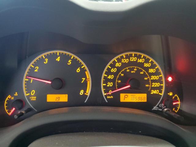 2T1BU4EE6AC216757 - 2010 TOYOTA COROLLA BASE CHARCOAL photo 9