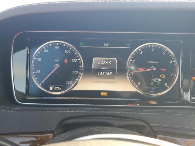 WDDUG8FB5EA038772 - 2014 MERCEDES-BENZ S 550 4MATIC BLACK photo 9