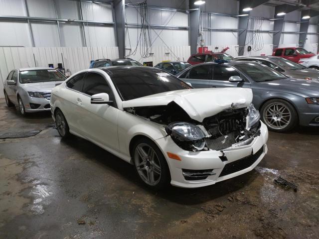 WDDGJ8JB3EG324350 - 2014 MERCEDES-BENZ C 350 4MATIC WHITE photo 1