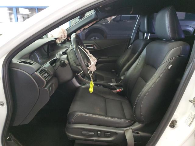 1HGCR2F51GA180273 - 2016 HONDA ACCORD SPORT WHITE photo 7