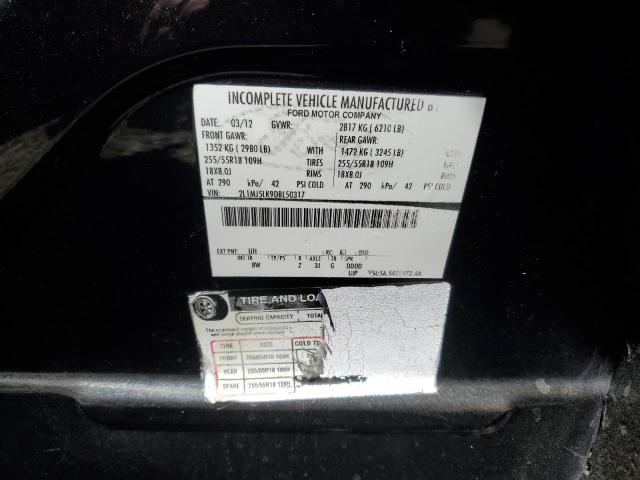 2L1MJ5LK9DBL50317 - 2013 LINCOLN MKT BLACK photo 13