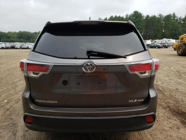 5TDJKRFH2ES040620 - 2014 TOYOTA HIGHLANDER XLE Boz foto 6