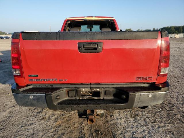 1GT221CG3CZ290445 - 2012 GMC SIERRA K2500 SLT RED photo 6