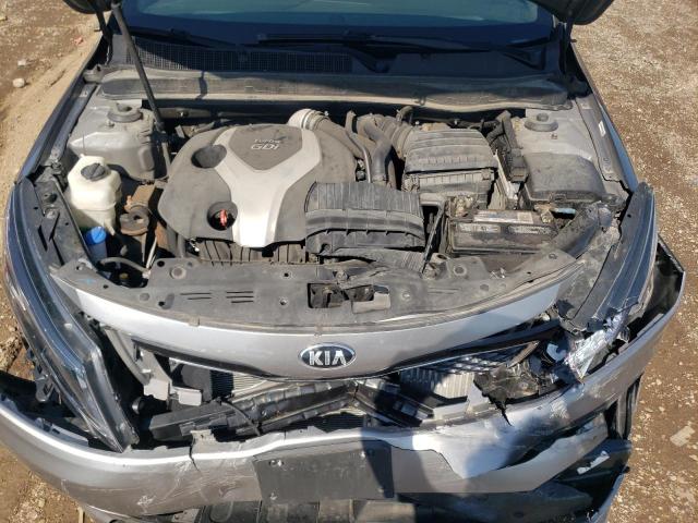 5XXGR4A65EG339843 - 2014 KIA OPTIMA SX SILVER photo 11