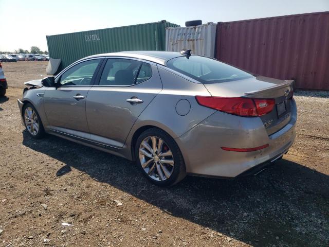 5XXGR4A65EG339843 - 2014 KIA OPTIMA SX SILVER photo 2