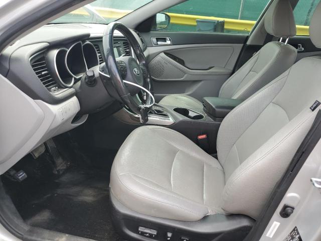 5XXGN4A7XFG387893 - 2015 KIA OPTIMA EX SILVER photo 7