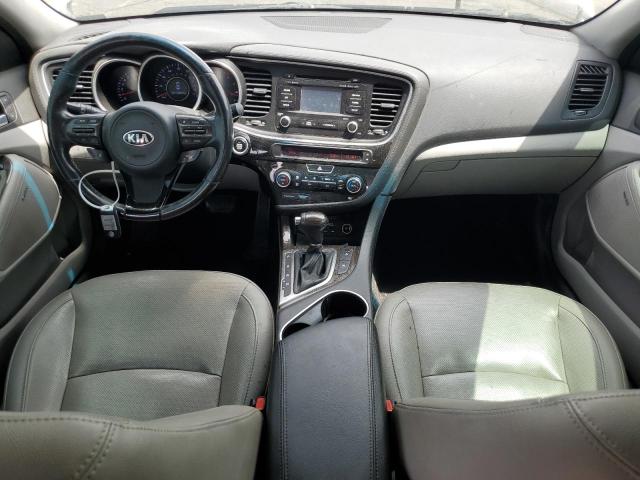 5XXGN4A7XFG387893 - 2015 KIA OPTIMA EX SILVER photo 8