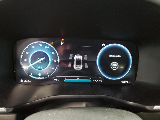 5NMS6DAJ3NH403516 - 2022 HYUNDAI SANTA FE SEL ნაცრისფერი ფოტო 9