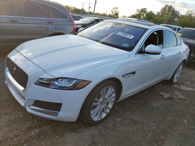 SAJBK4BN7HCY42560 - 2017 JAGUAR XF PRESTIGE WHITE photo 1