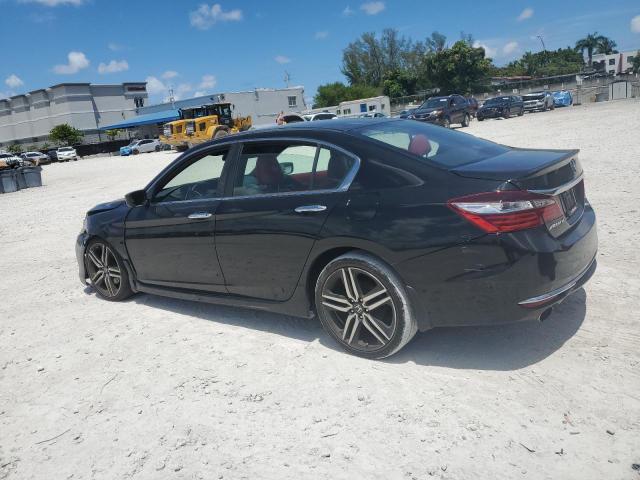 1HGCR2F59HA202117 - 2017 HONDA ACCORD SPORT BLACK photo 2