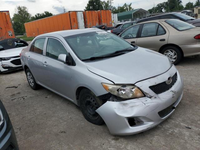 2T1BU4EE5AC499099 - 2010 TOYOTA COROLLA BASE SILVER photo 4