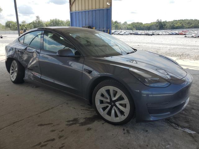 5YJ3E1EA2NF287310 - 2022 TESLA MODEL 3 BLUE photo 4