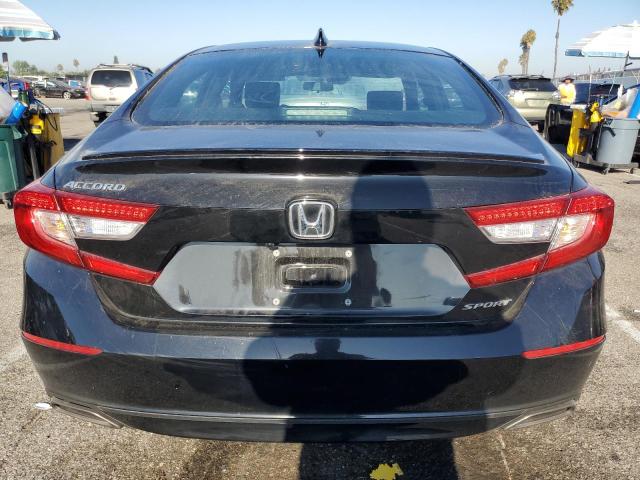 1HGCV1F31NA097184 - 2022 HONDA ACCORD SPORT შავი ფოტო 6