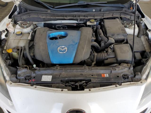 JM1BL1UP3D1775423 - 2013 MAZDA 3 I WHITE photo 11