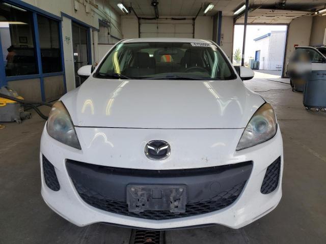 JM1BL1UP3D1775423 - 2013 MAZDA 3 I WHITE photo 5