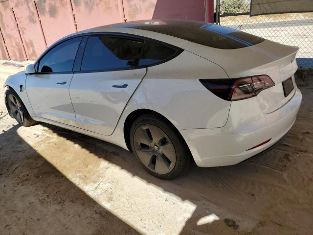 5YJ3E1EB2NF206430 - 2022 TESLA MODEL 3 Ақ фото 2