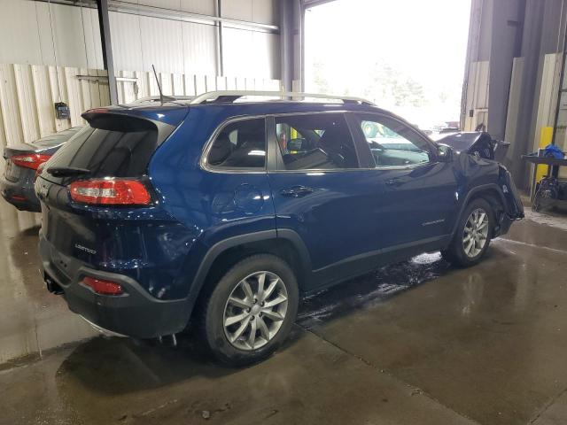 1C4PJMDX4JD579062 - 2018 JEEP CHEROKEE LIMITED ლურჯი ფოტო 3